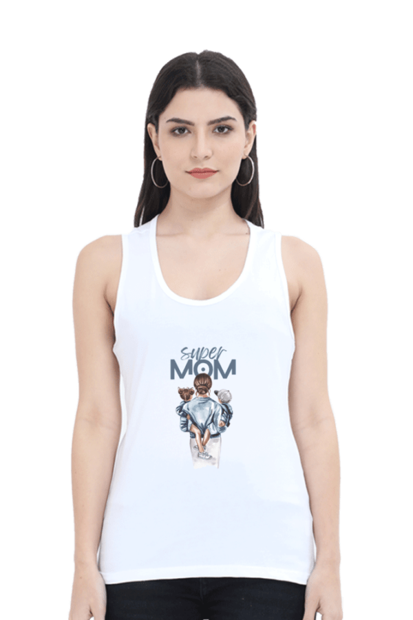 Super Mom Female Tank Top - Image 6